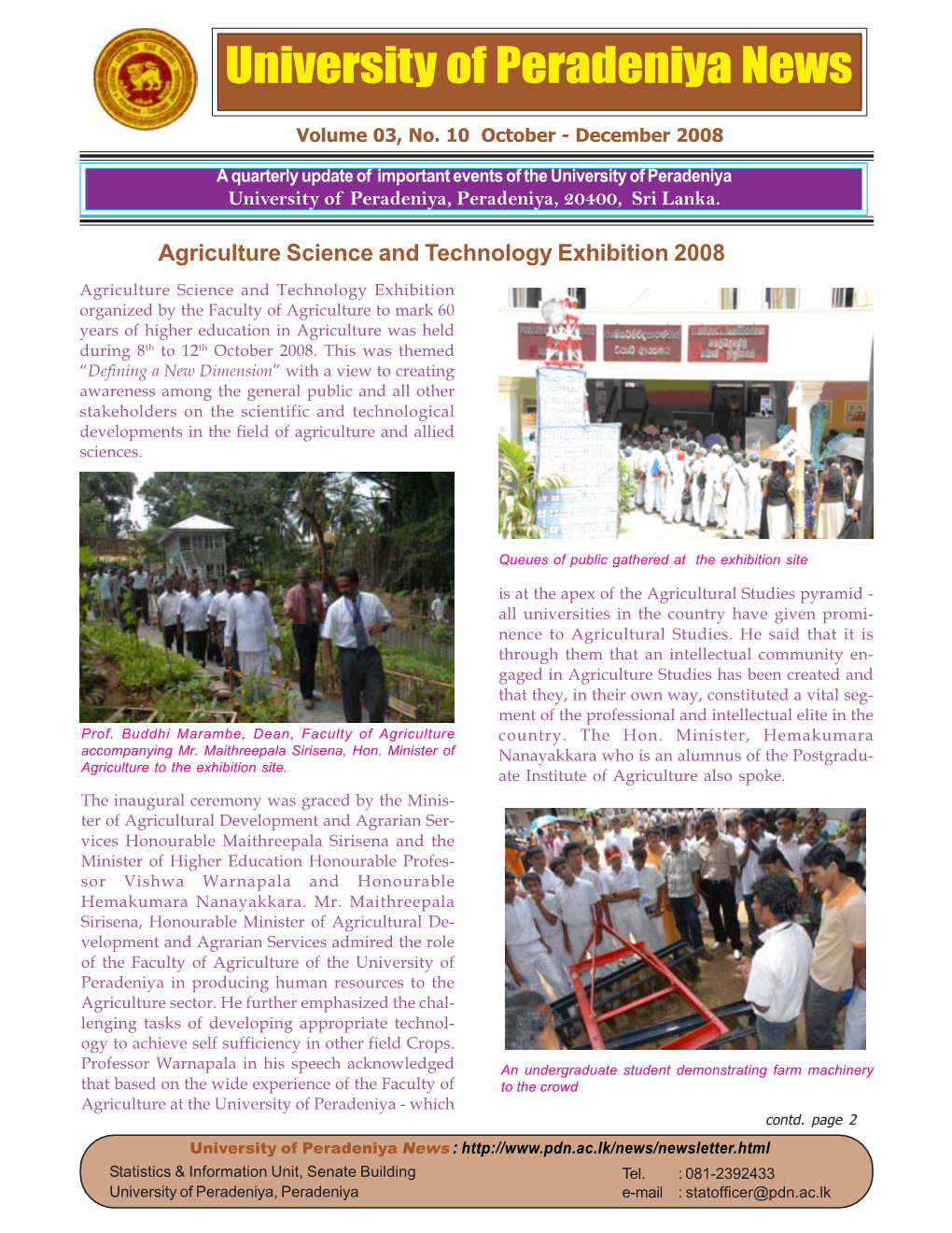 Newsletter Vol. 03 No. 10 Web.Pmd