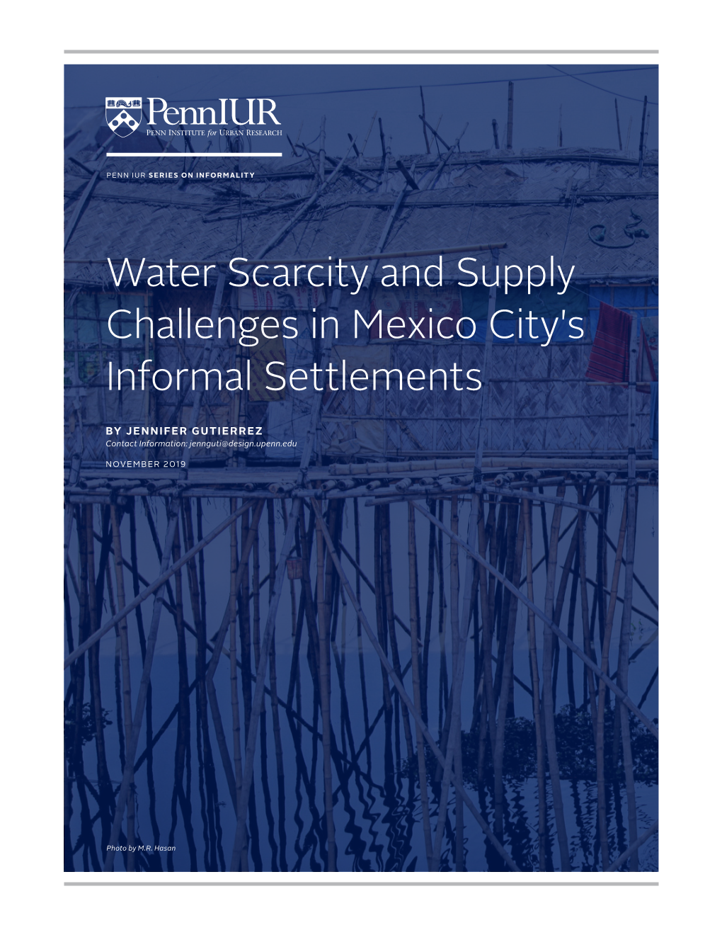 Water Scarcity and Supply Challenges in Mexico City's Informal Settlements