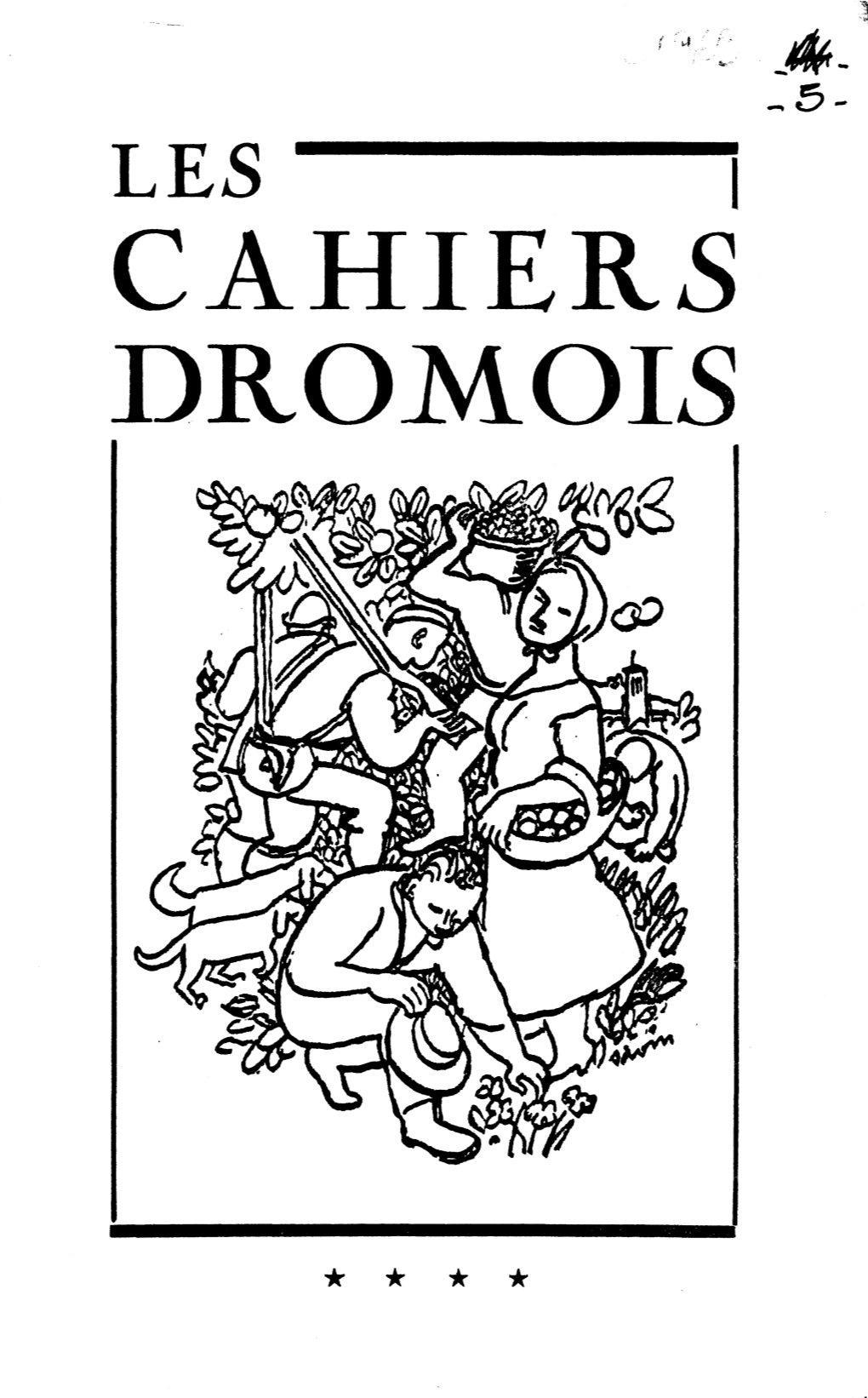 Cahiers Dromois
