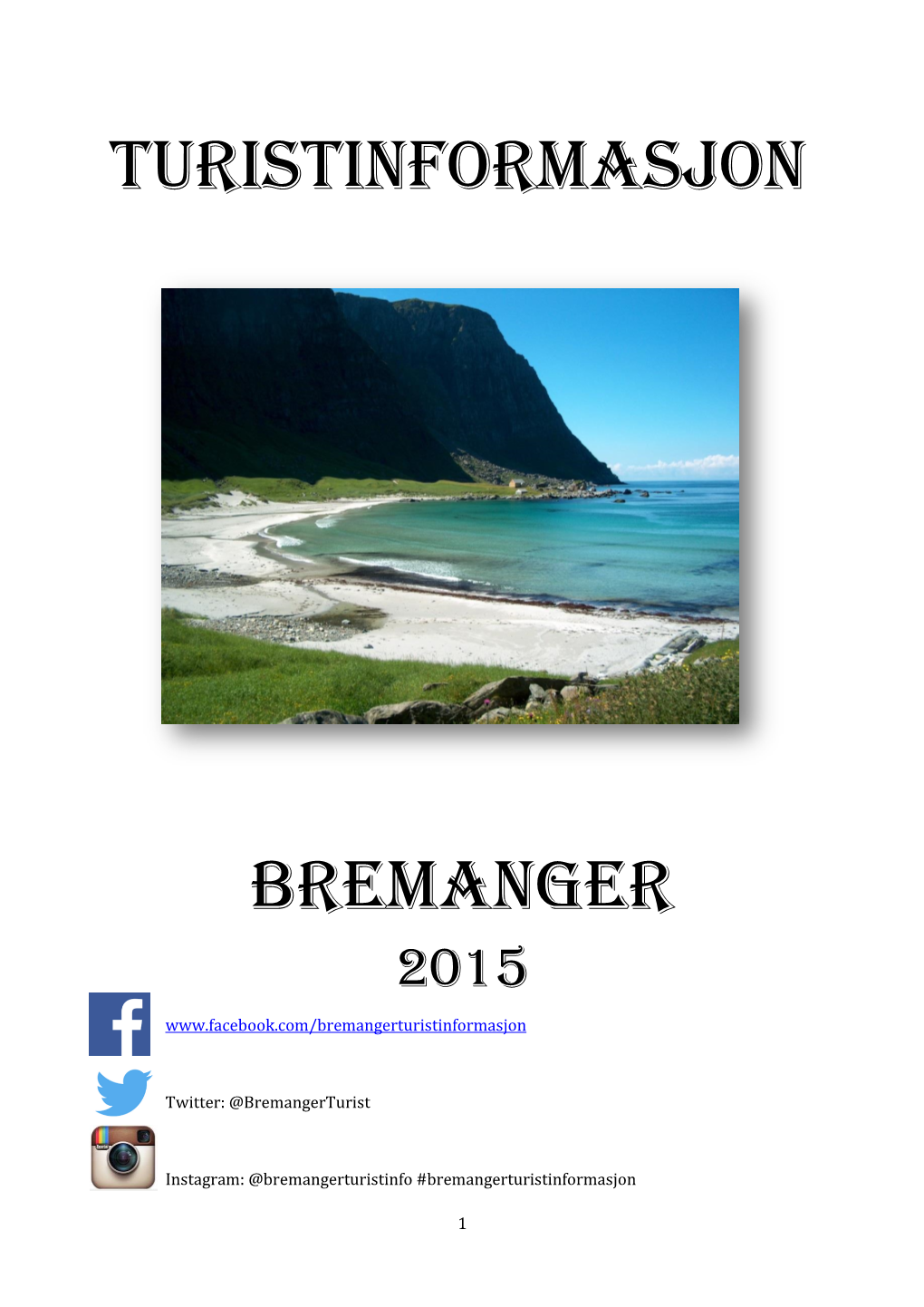Turistinformasjon Bremanger