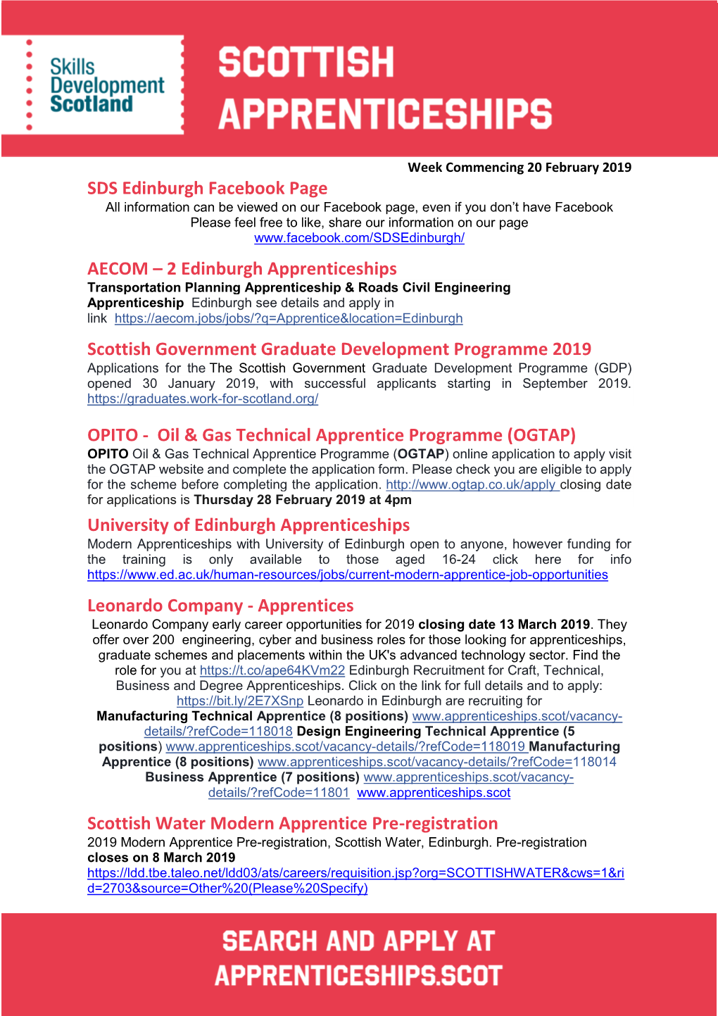 2 Edinburgh Apprenticeships Scottish Government Graduate