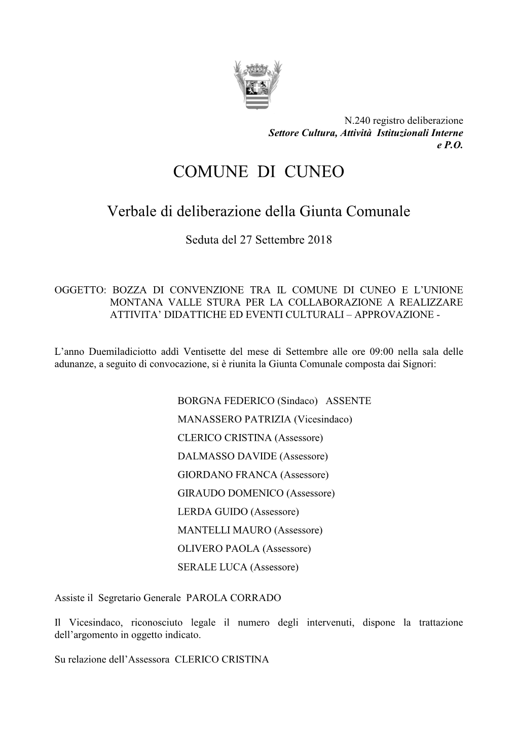 Comune Di Cuneo