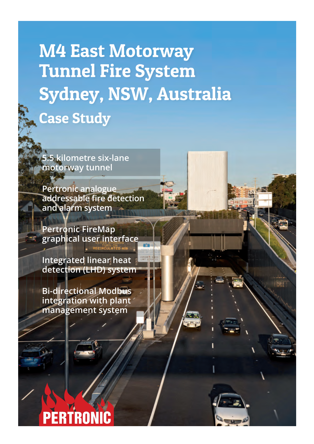 M4 East Motorway Tunnel Fire System Sydney, NSW, Australia Case Study