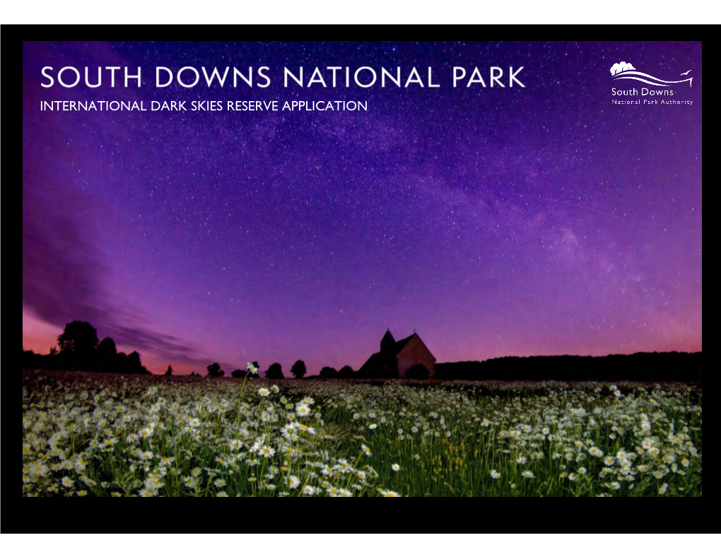 International Dark Skies Reserve Application