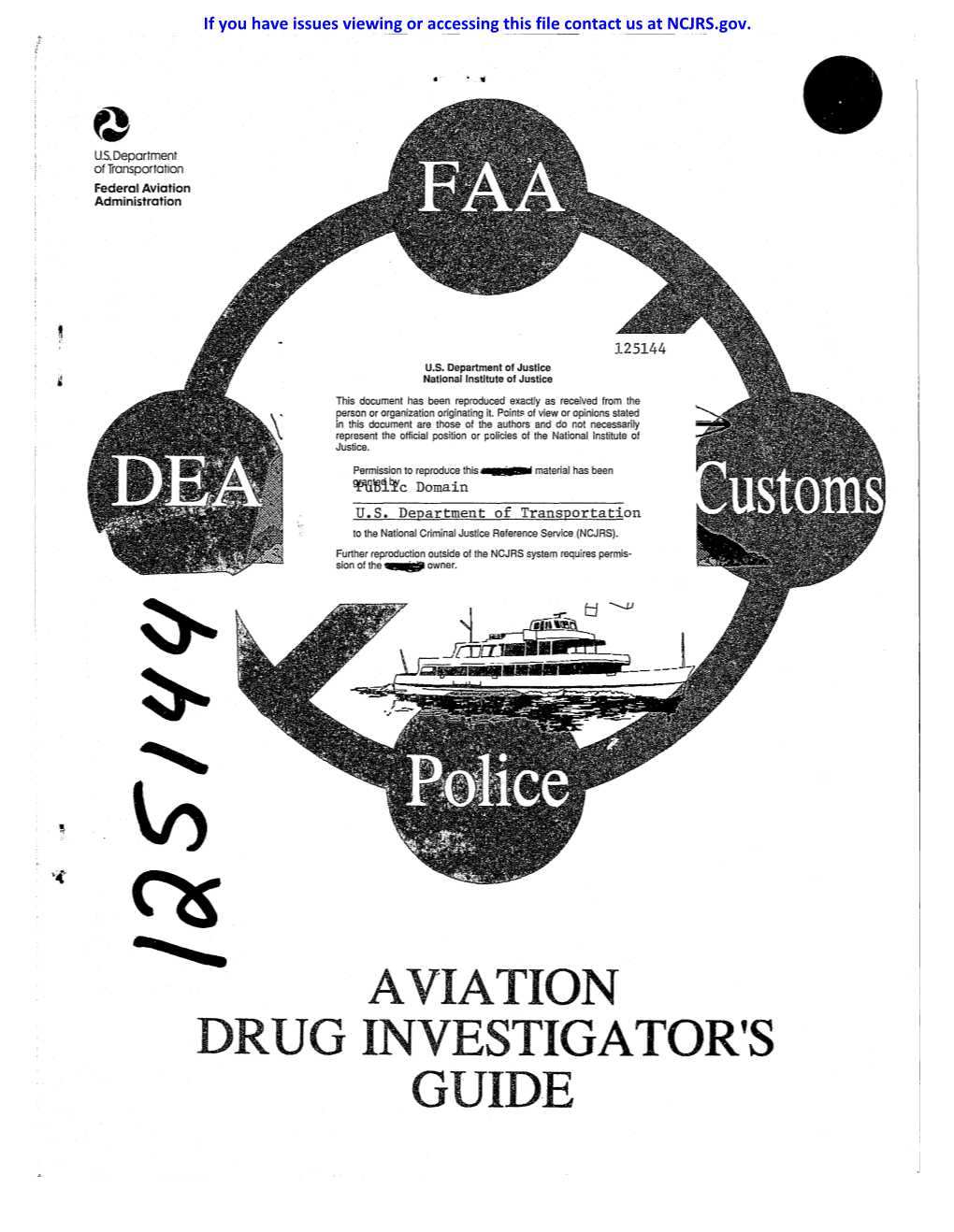 Aviation Drug Investigator's Guide