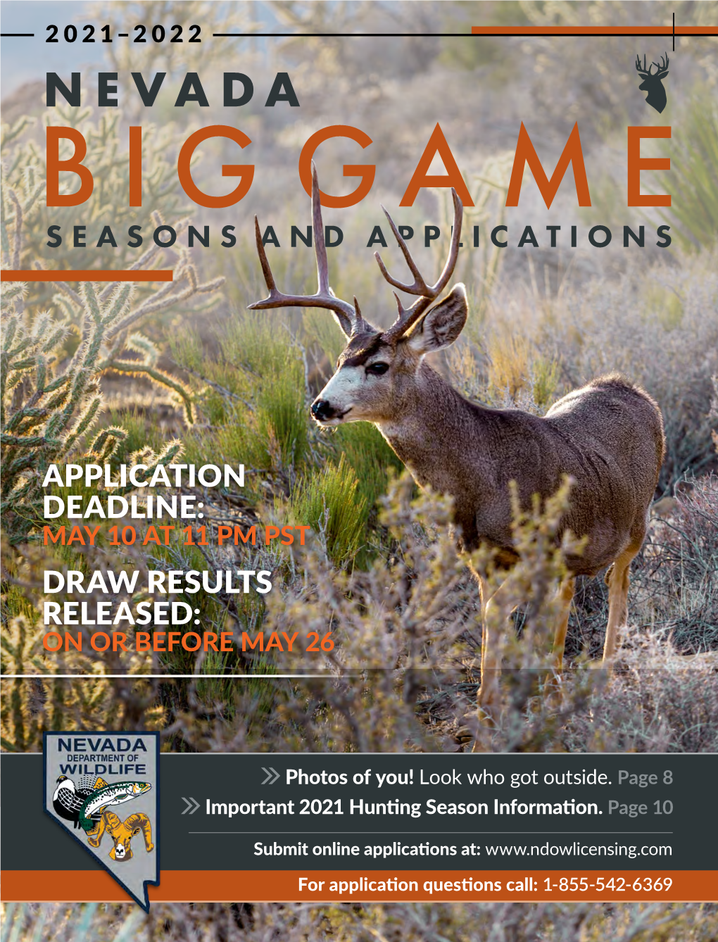 Nevada Big Game Seasons and Applications