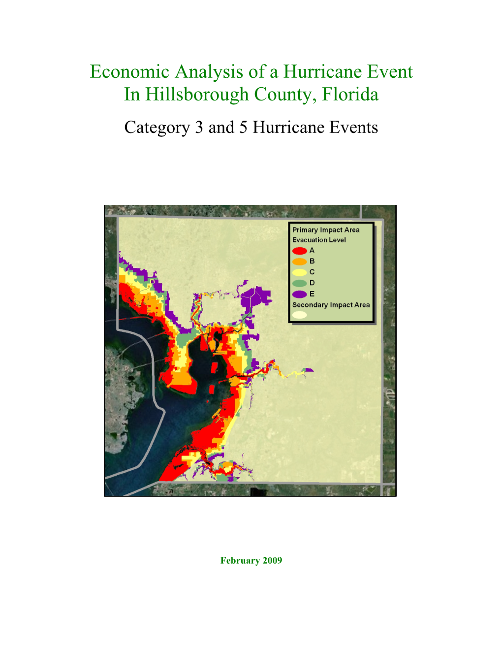 Economic Analysis of a Hurricane Event in Hillsborough County, Florida