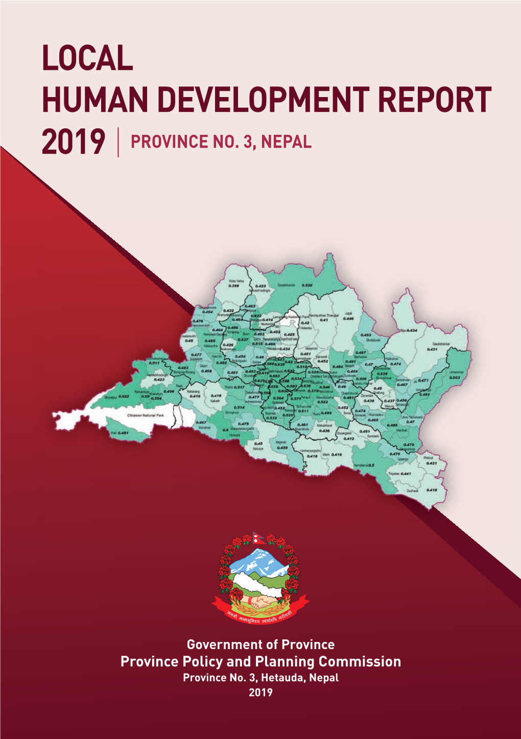 Local Human Development Report 2019 Province No