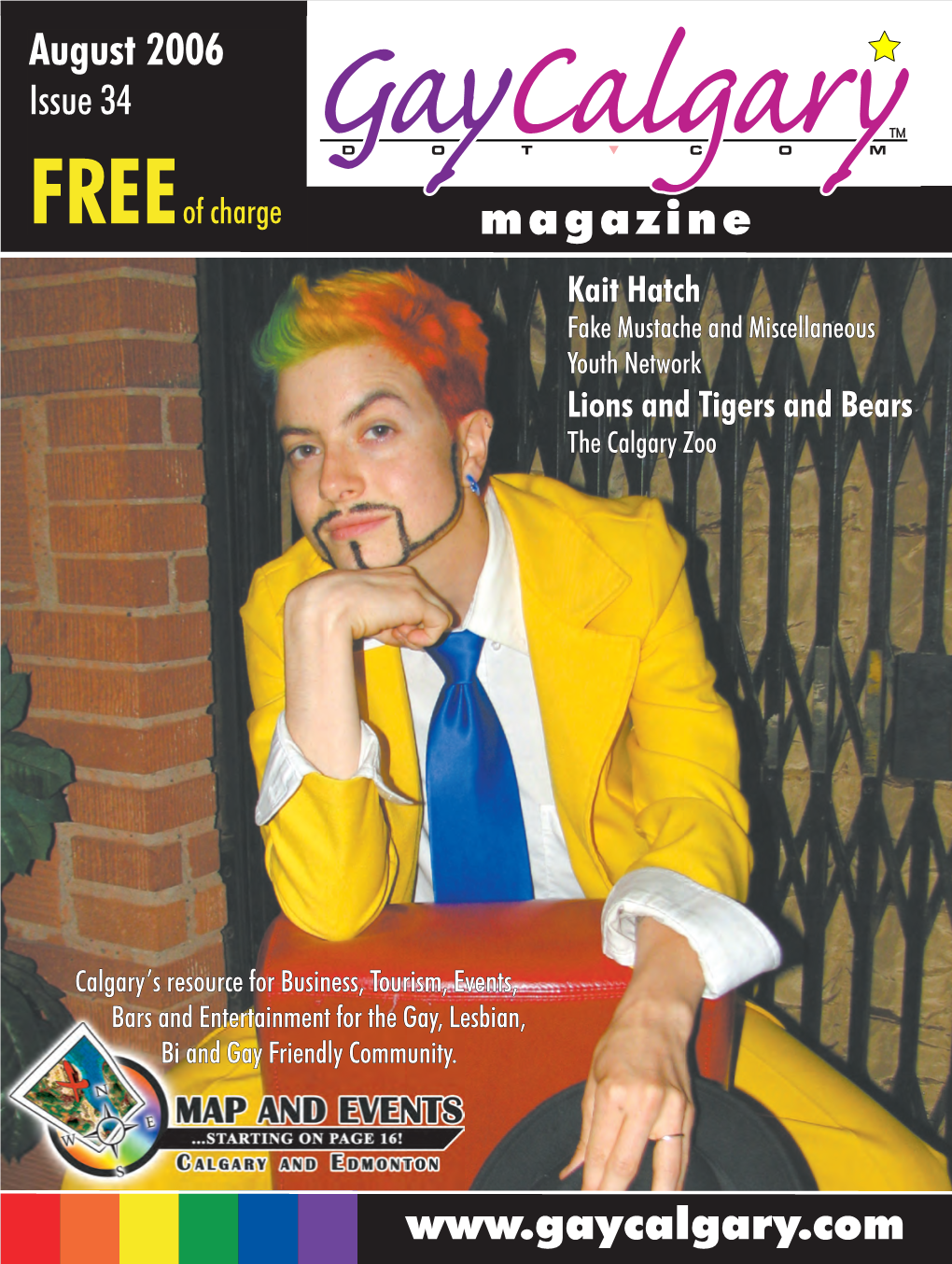 Gaycalgary.Com Magazine August 2006 Issue