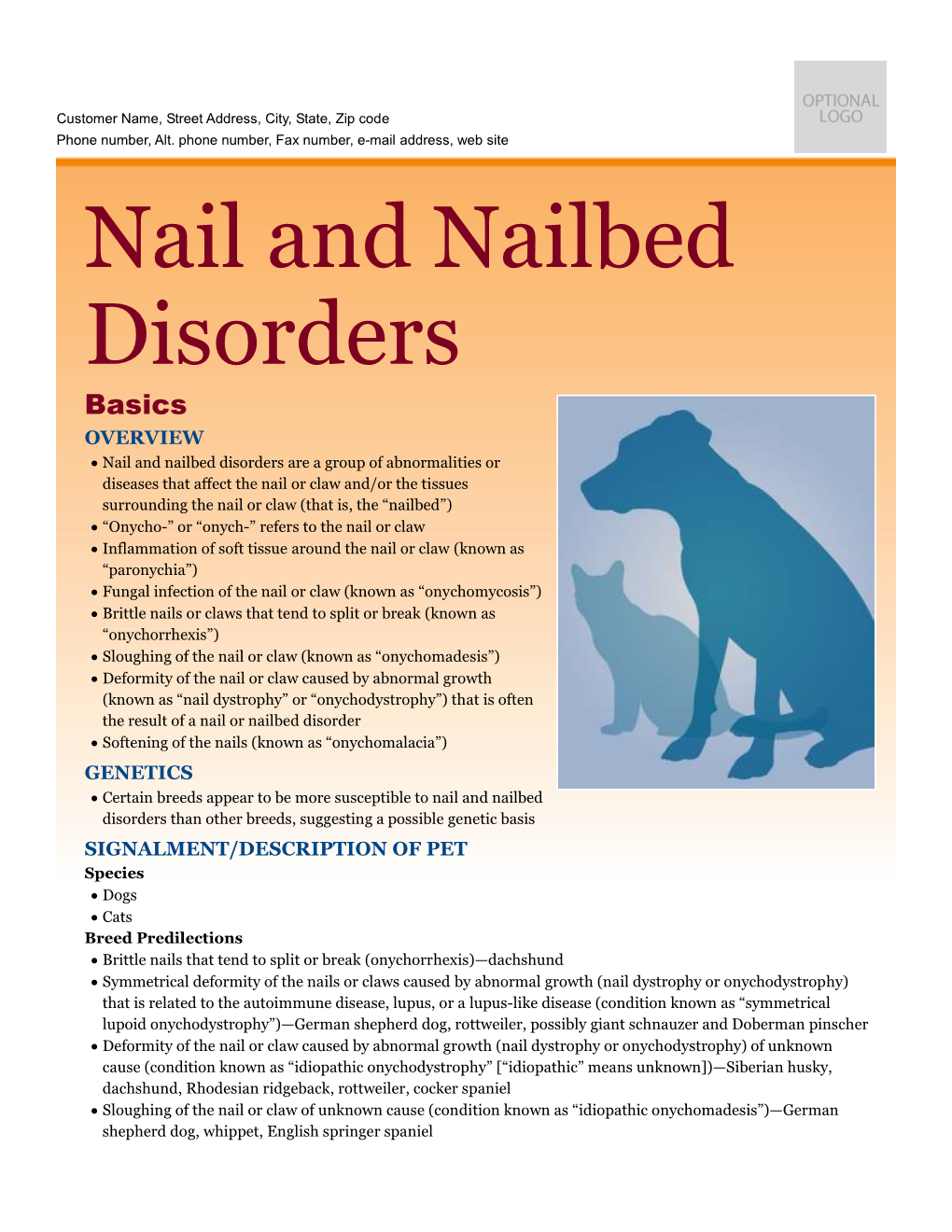 Nail and Nailbed Disorders