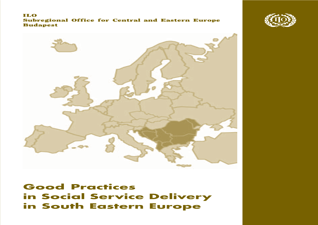 Good Practices in Social Service Delivery in South Eastern Europe