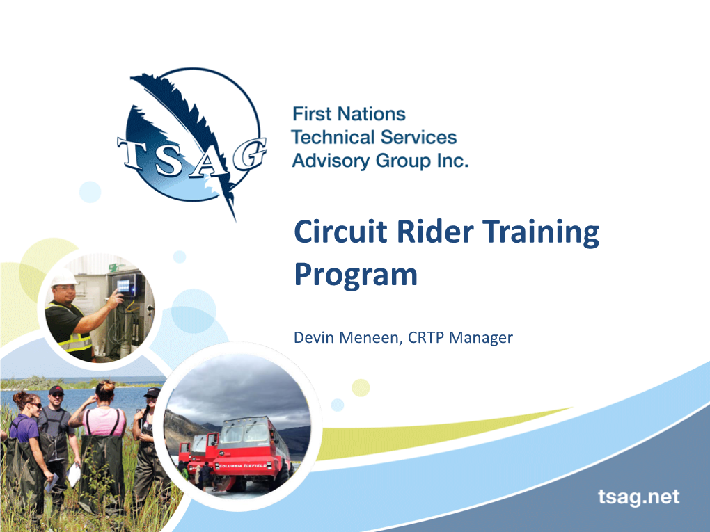 Circuit Rider Training Program Overview