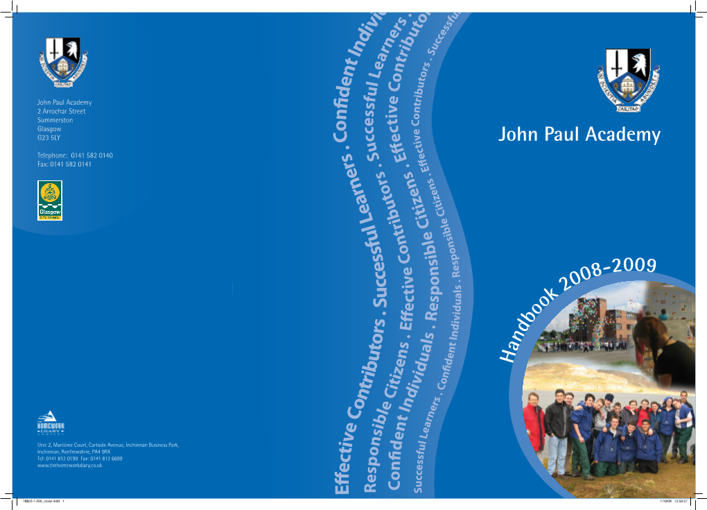 John Paul Academy Handbook 08/09