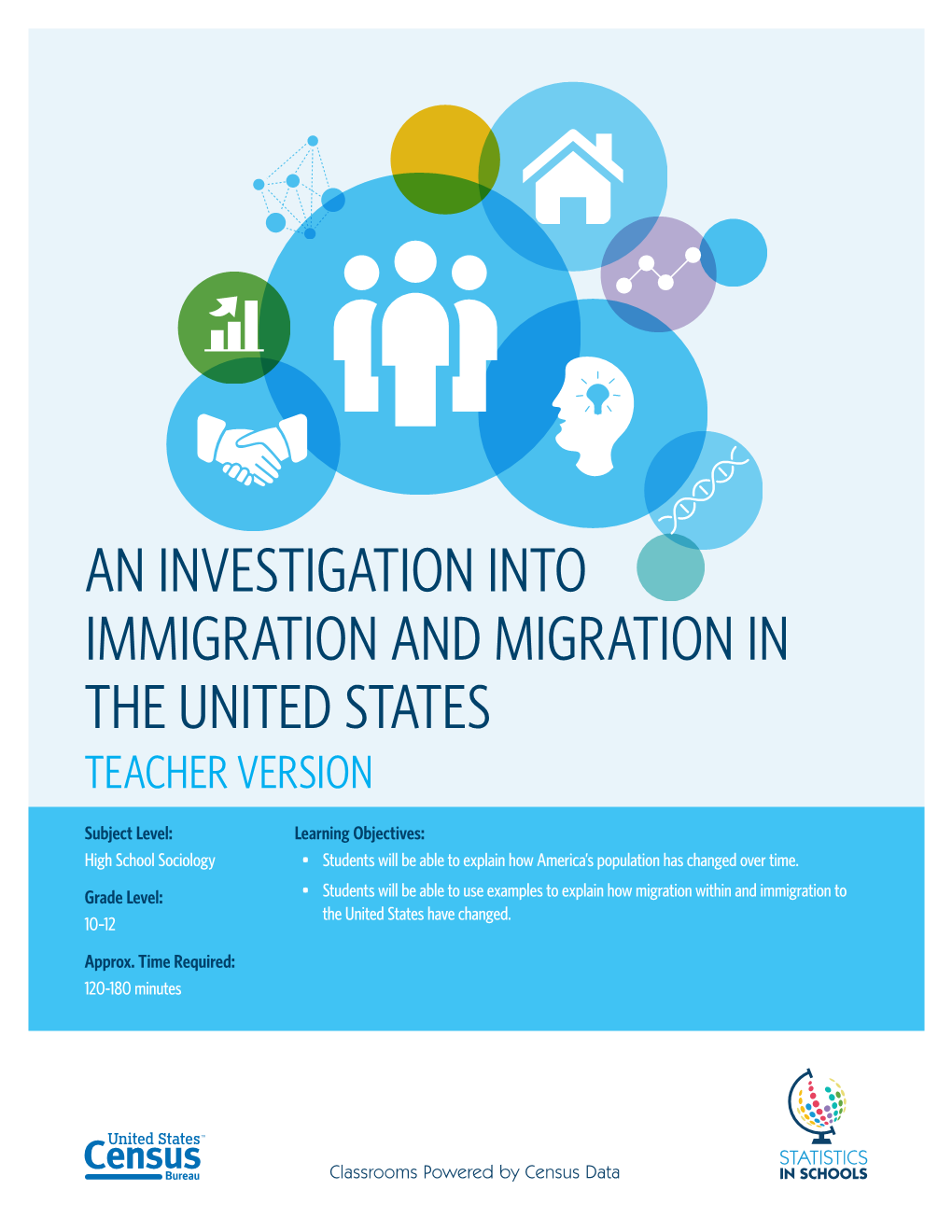 AN INVESTIGATION INTO IMMIGRATION and MIGRATION in the UNITED STATES (Teacher Version)