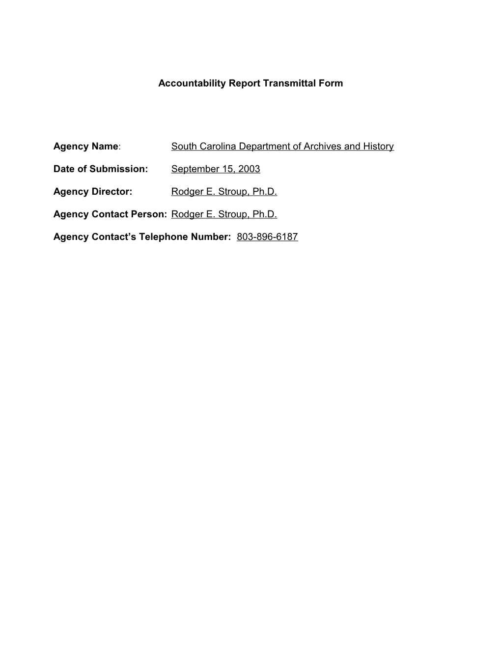 Accountability Report Transmittal Form s1