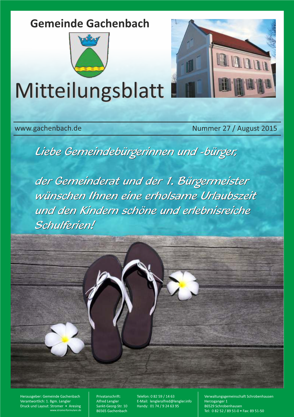 Mitteilungsblatt