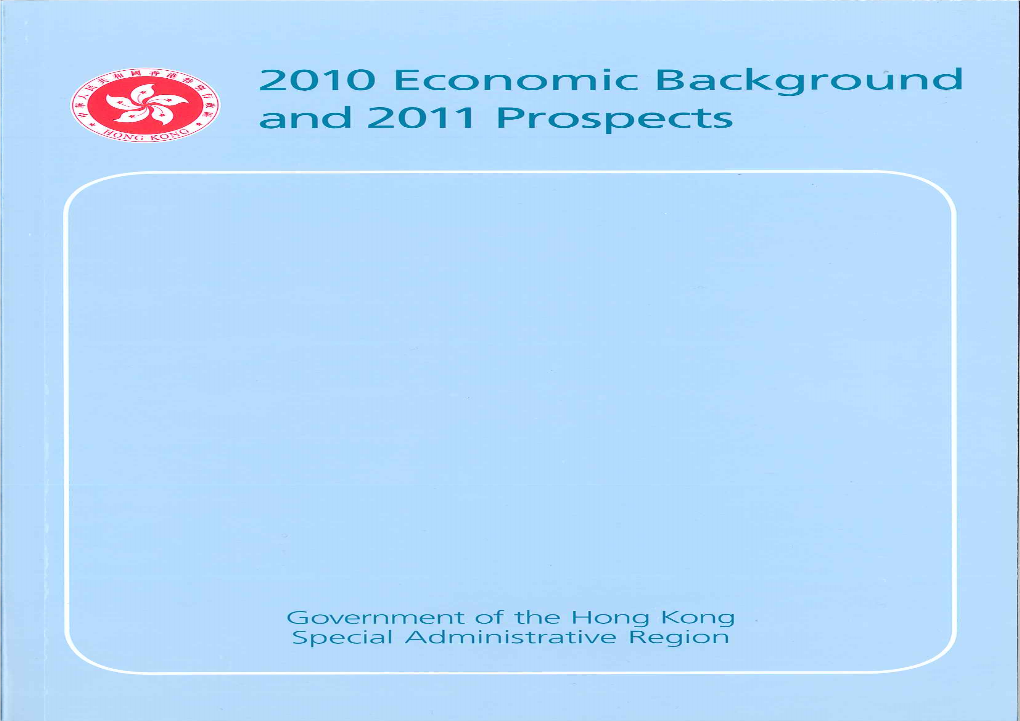 2010 Economic Background and 2011 Prospects