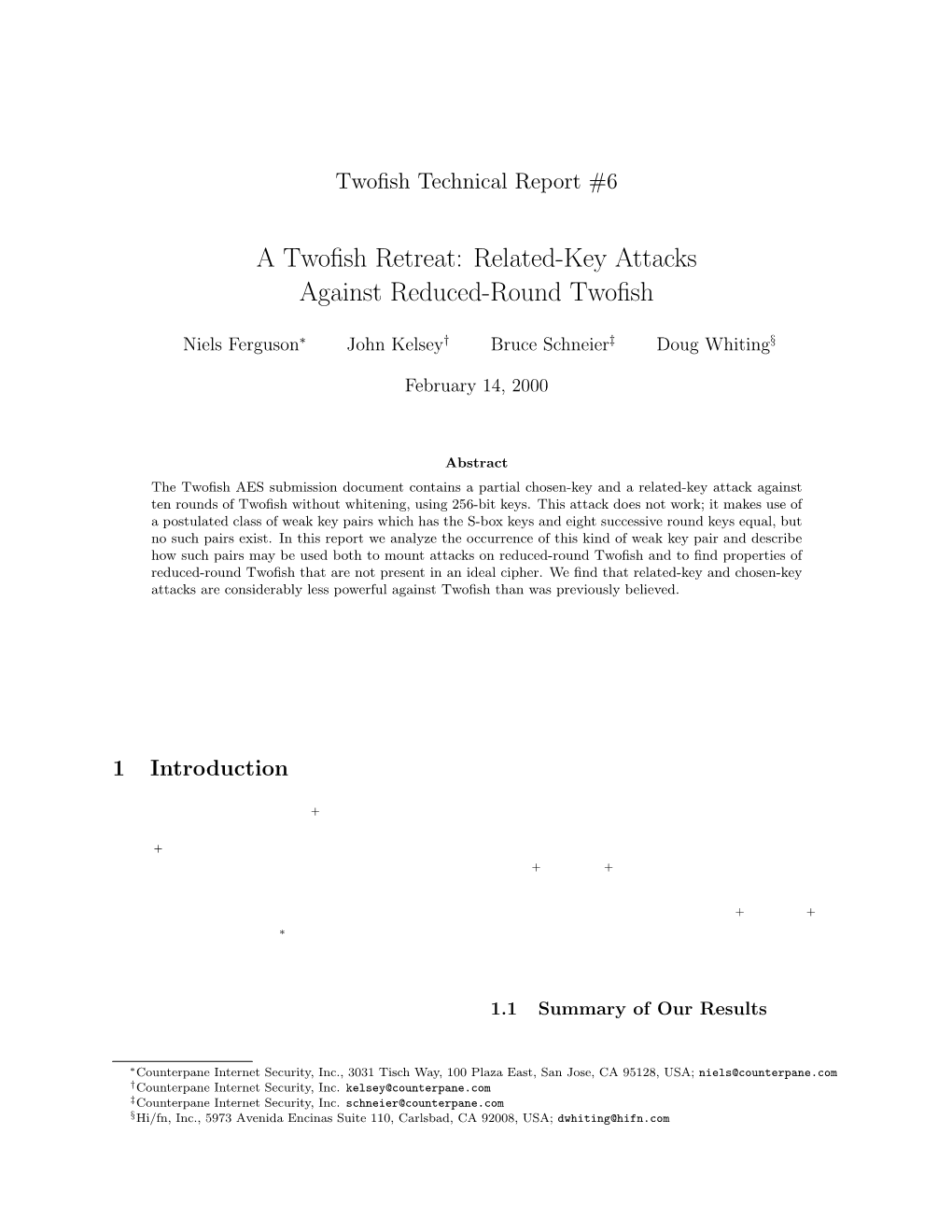 Related-Key Attacks Against Reduced-Round Twofish