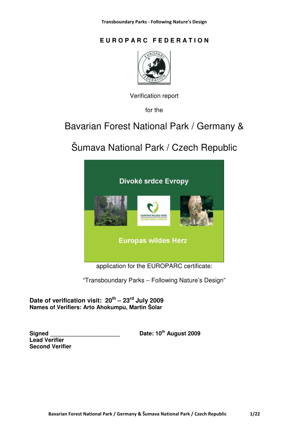 Bavarian Forest National Park / Germany & Šumava National Park