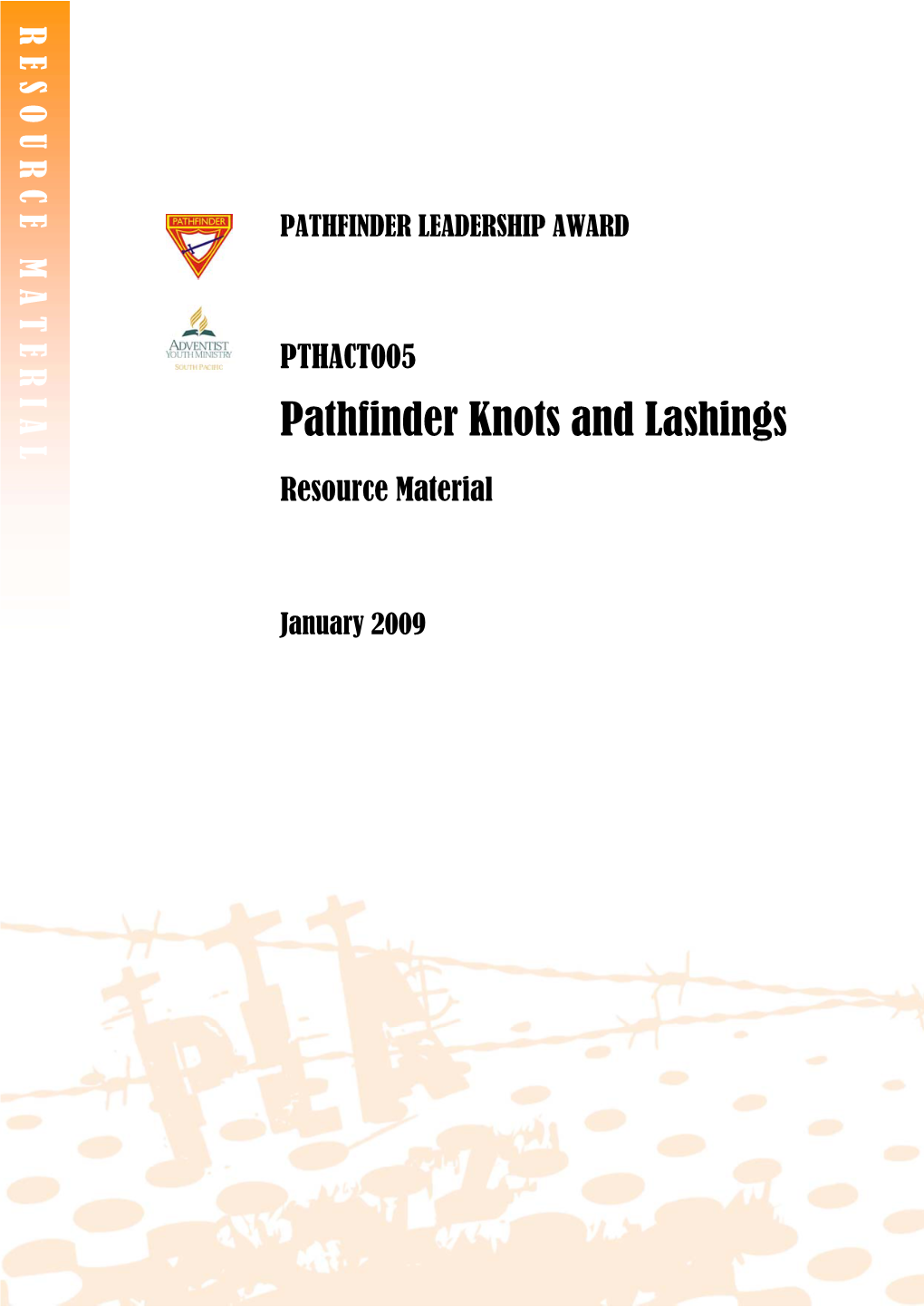 Pathfinder Knots and Lashings | Resource Material