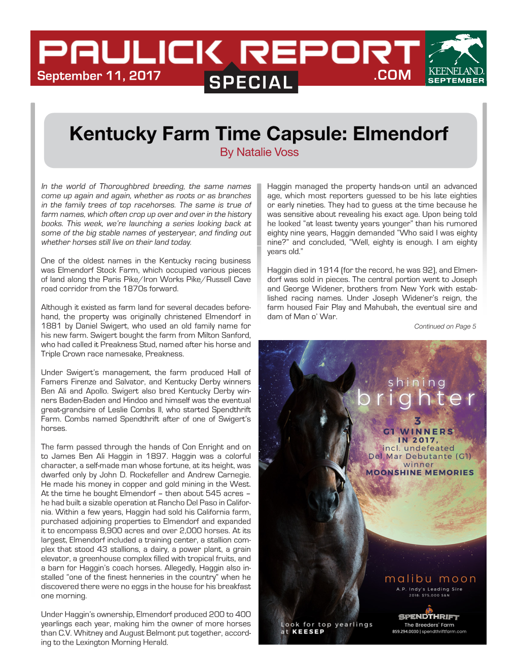 Kentucky Farm Time Capsule: Elmendorf by Natalie Voss