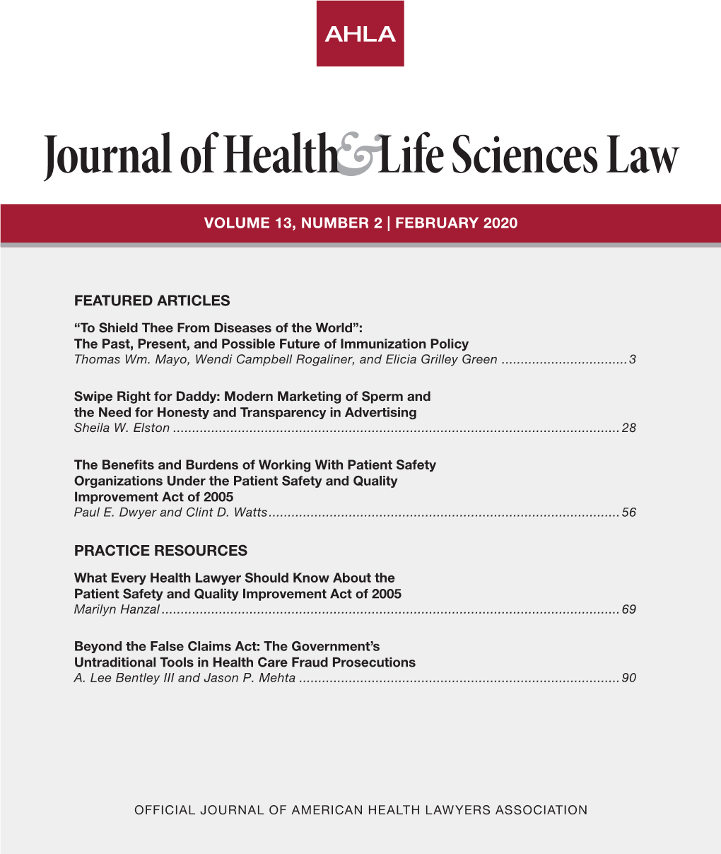 Journal of Health Life Sciences
