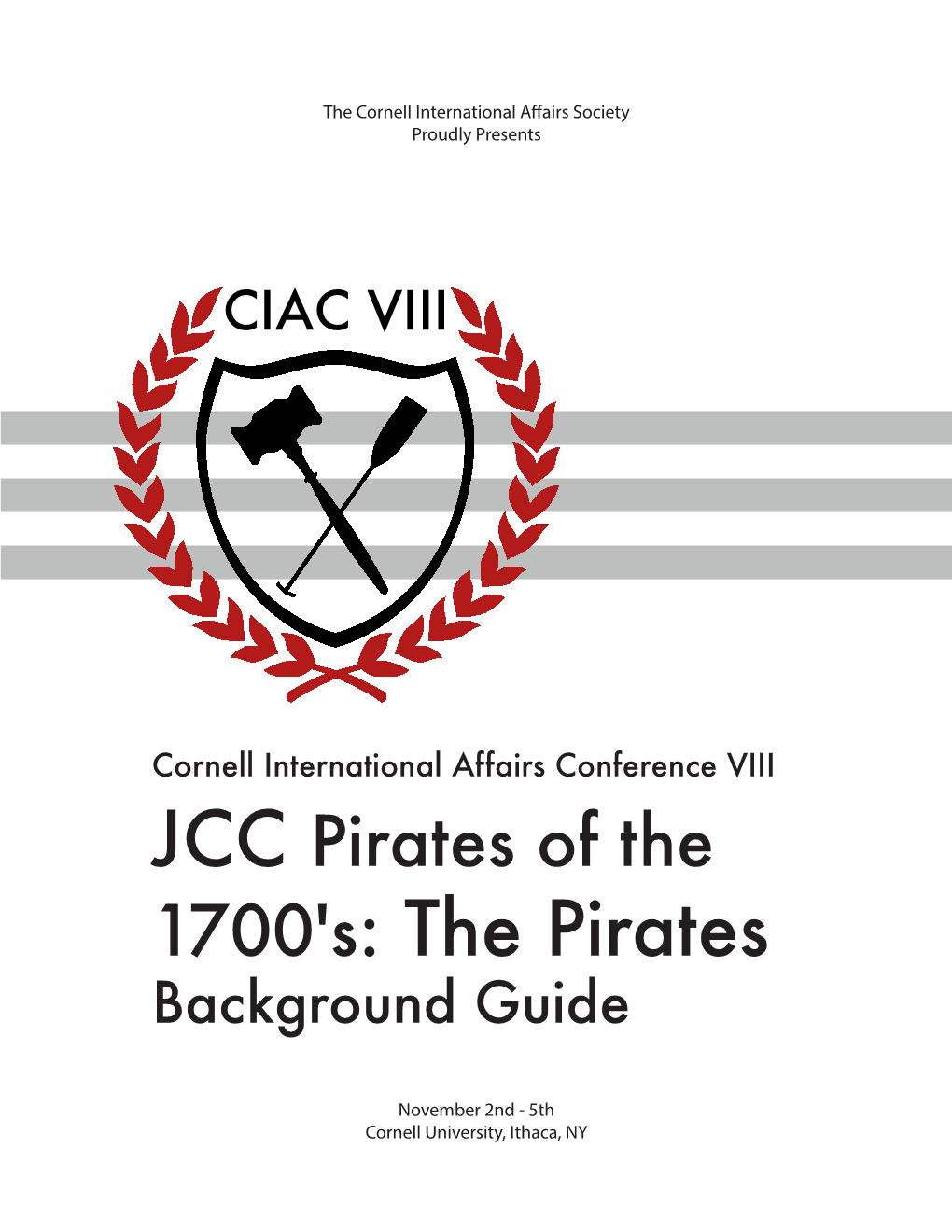 The Pirates Background Guide