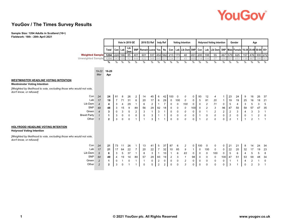 Survey Report