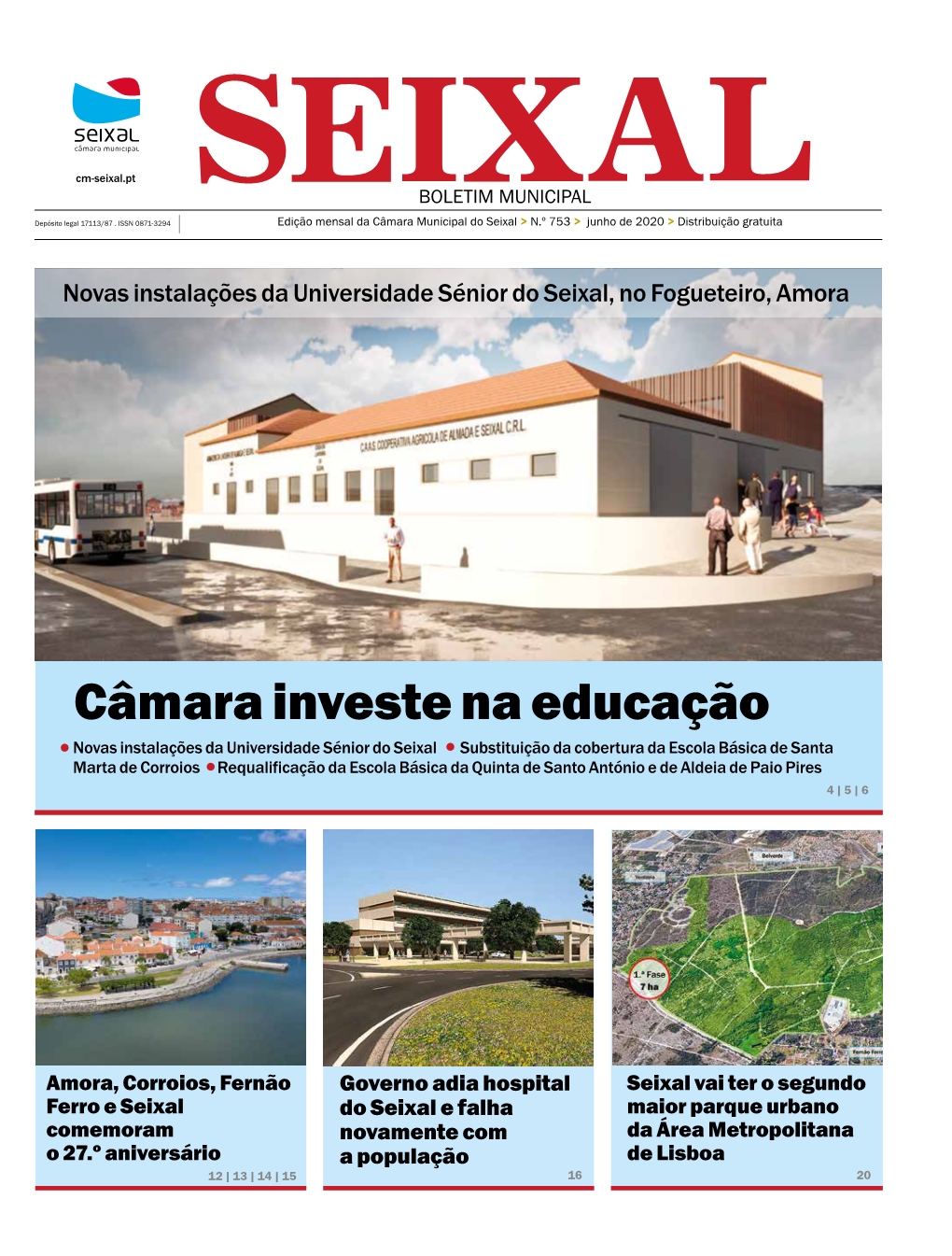 Seixal Boletim Municipal | Edição N.º 753 (06/27/2020)