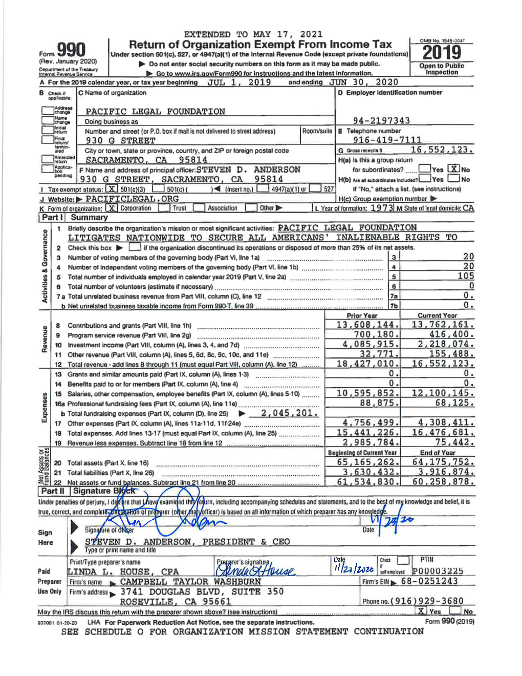 2019-2020 IRS Form