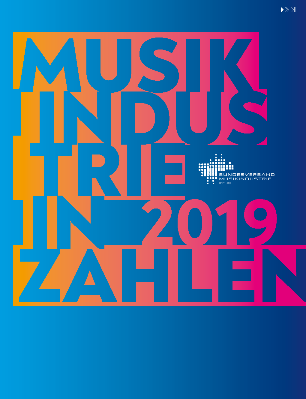 Musikindustrie in Zahlen 2019 Inhalt