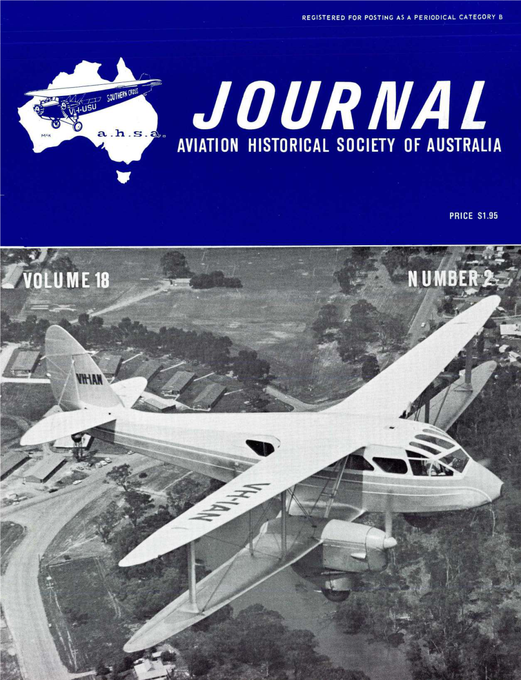 Journal Aviation Historical Society of Australia