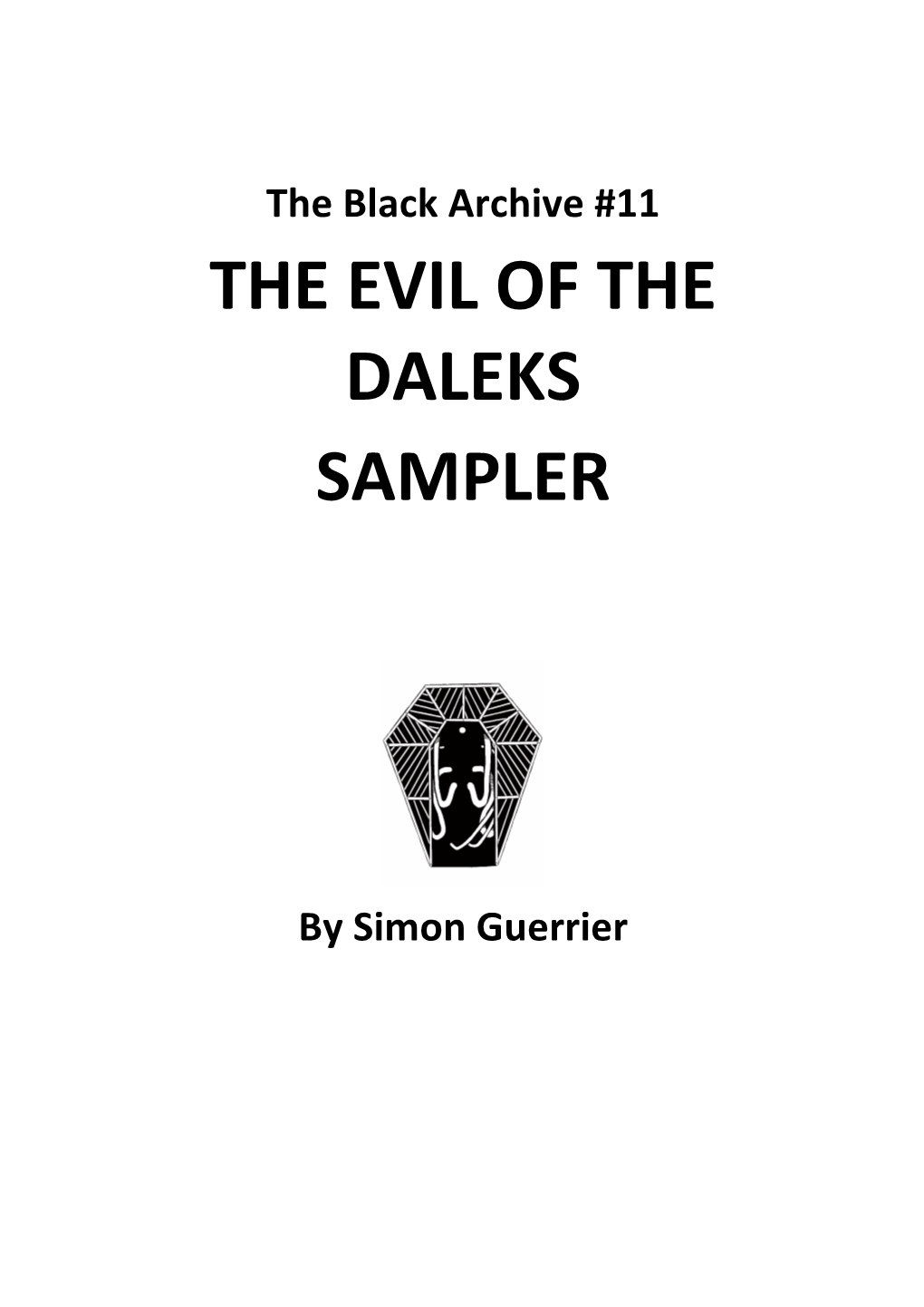 The Evil of the Daleks Sampler