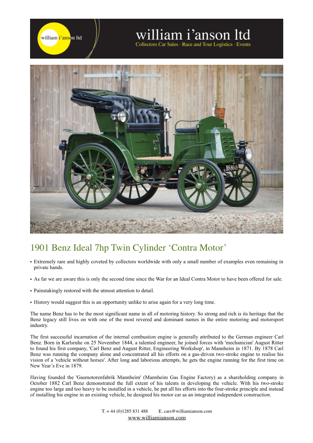 1901 Benz Ideal.Pages