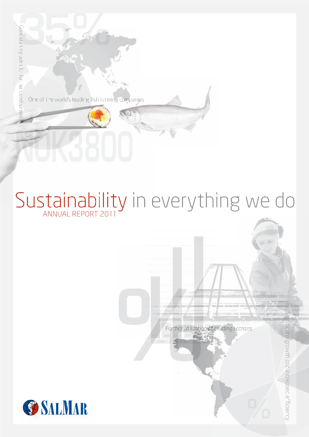 Sustainability in Everything We Do ANNUAL REPORT 2011 Signifi Cant Growth and Increased Effi Ciency