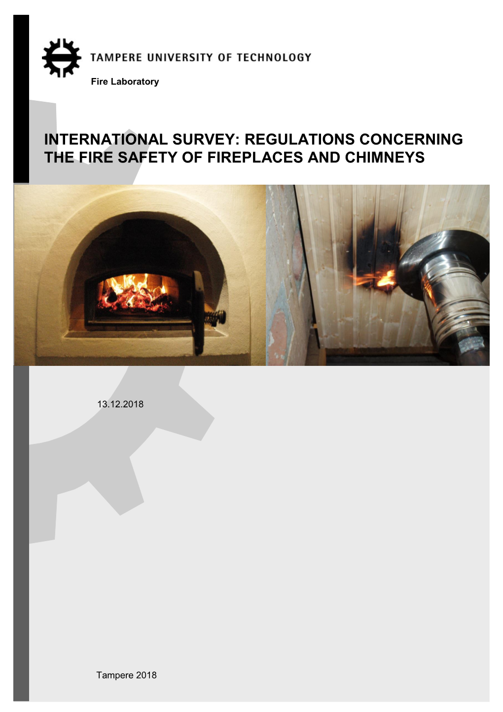 Regulations Concerning the Fire Safety of Fireplaces and Chimneys