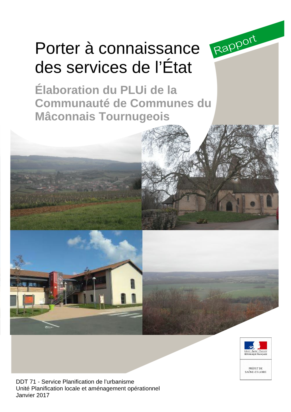 Porter À Connaissance Des Services De L'état