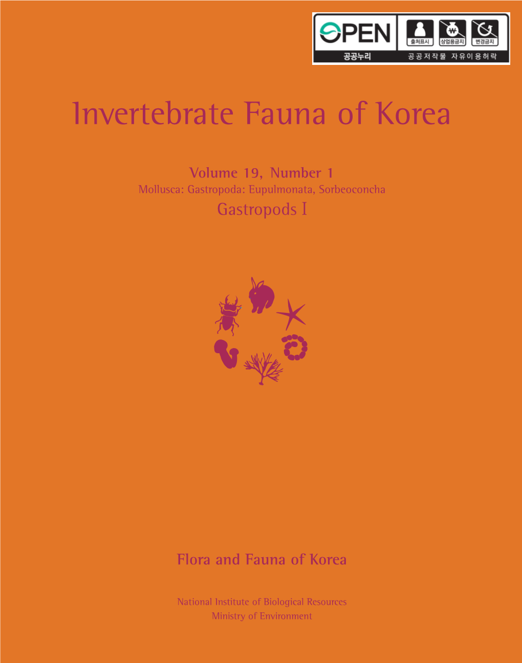 Invertebrate Fauna of Korea