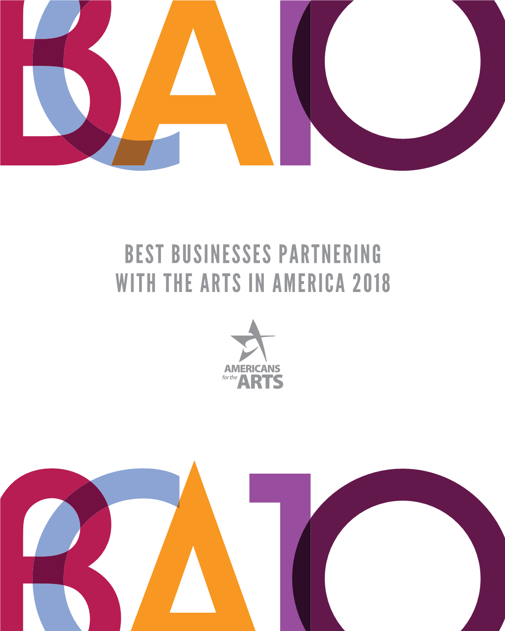 Best Businesses Partnering with the Arts in America 2018 Tuesday, October 2, 2018