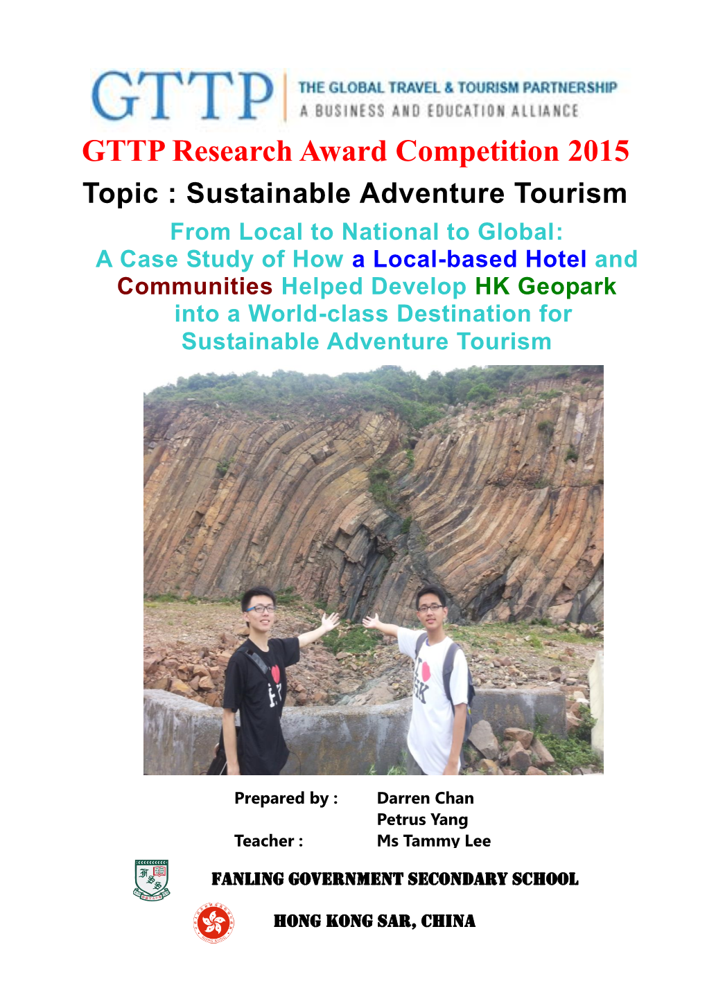 A SWOT Analysis of Developing Adventure Tourism in HK