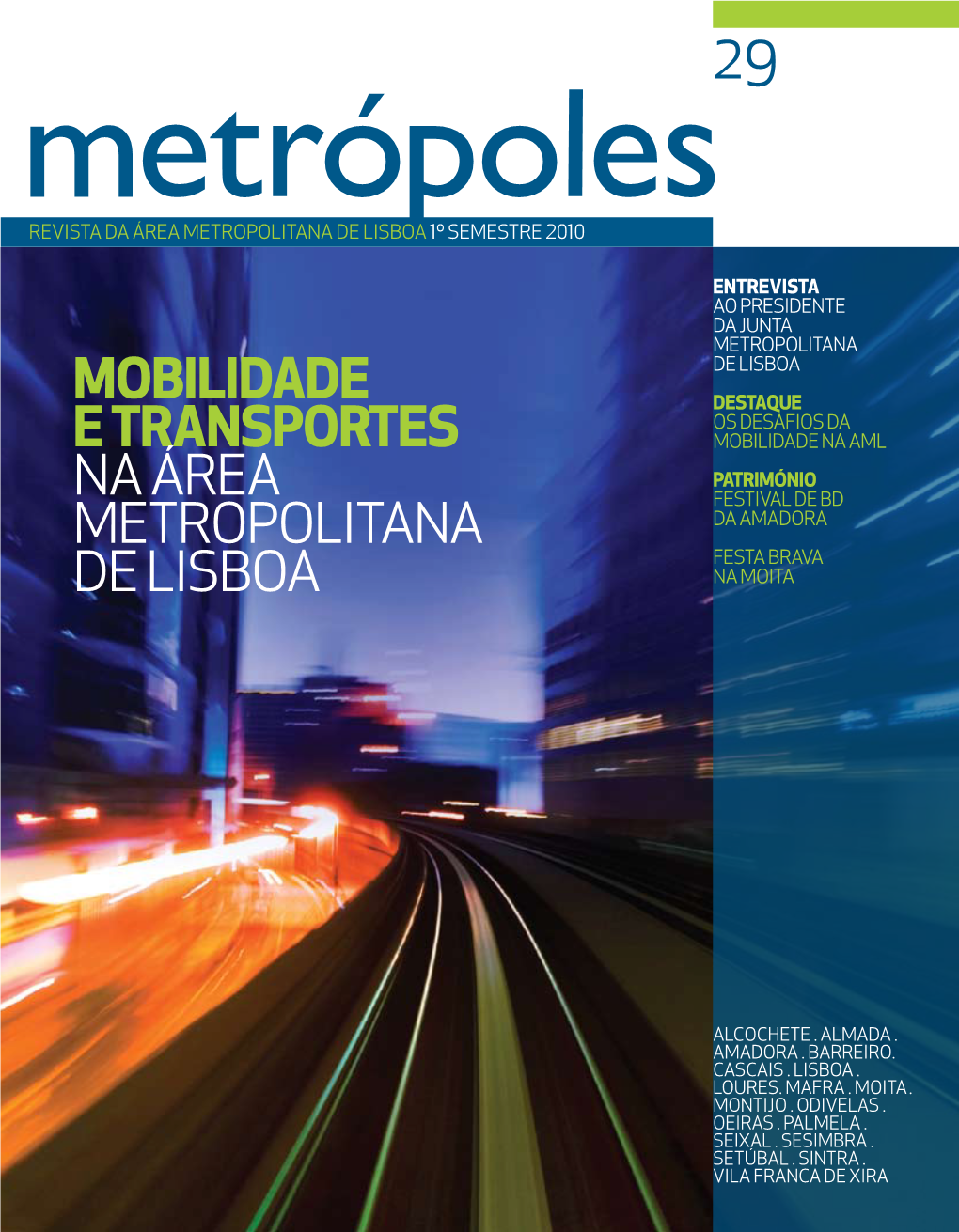 Mobilidade E Transportes Na Área Metropolitana De Lisboa