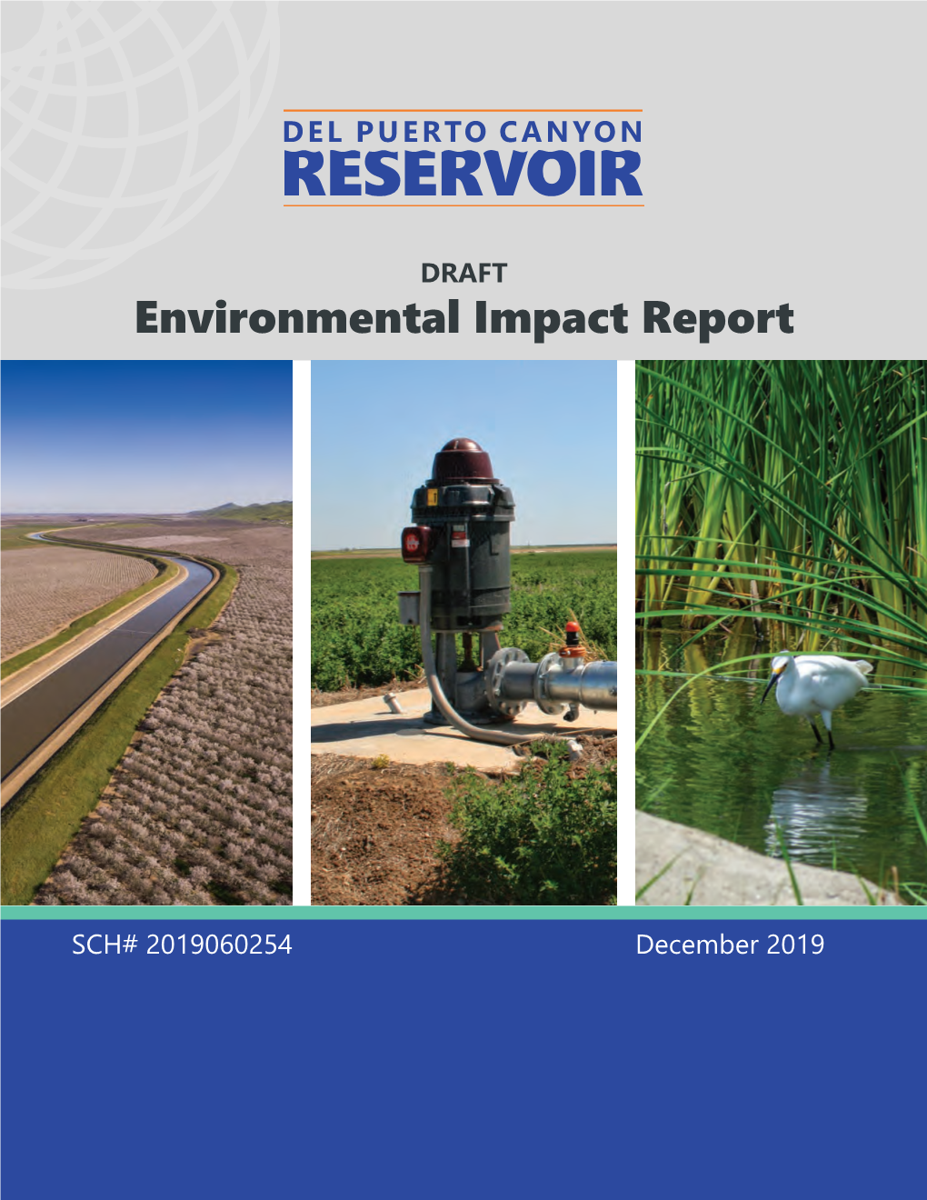 Del Puerto Canyon Reservoir Draft Environmental Impact Report SCH