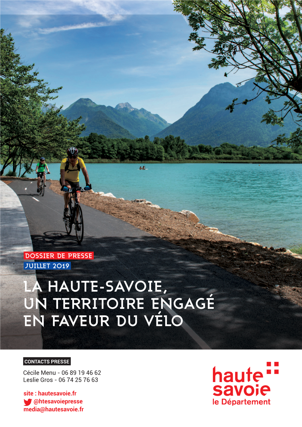 La Haute-Savoie, Un Territoire Engagé En Faveur Du Vélo