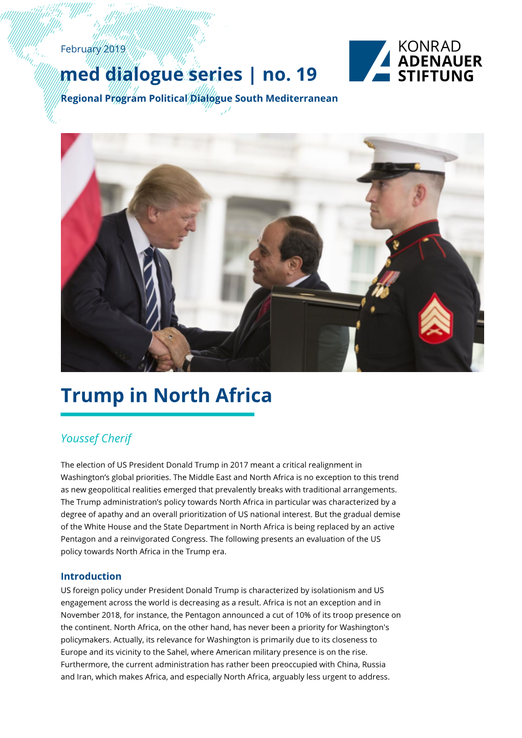 Trump in North Africa