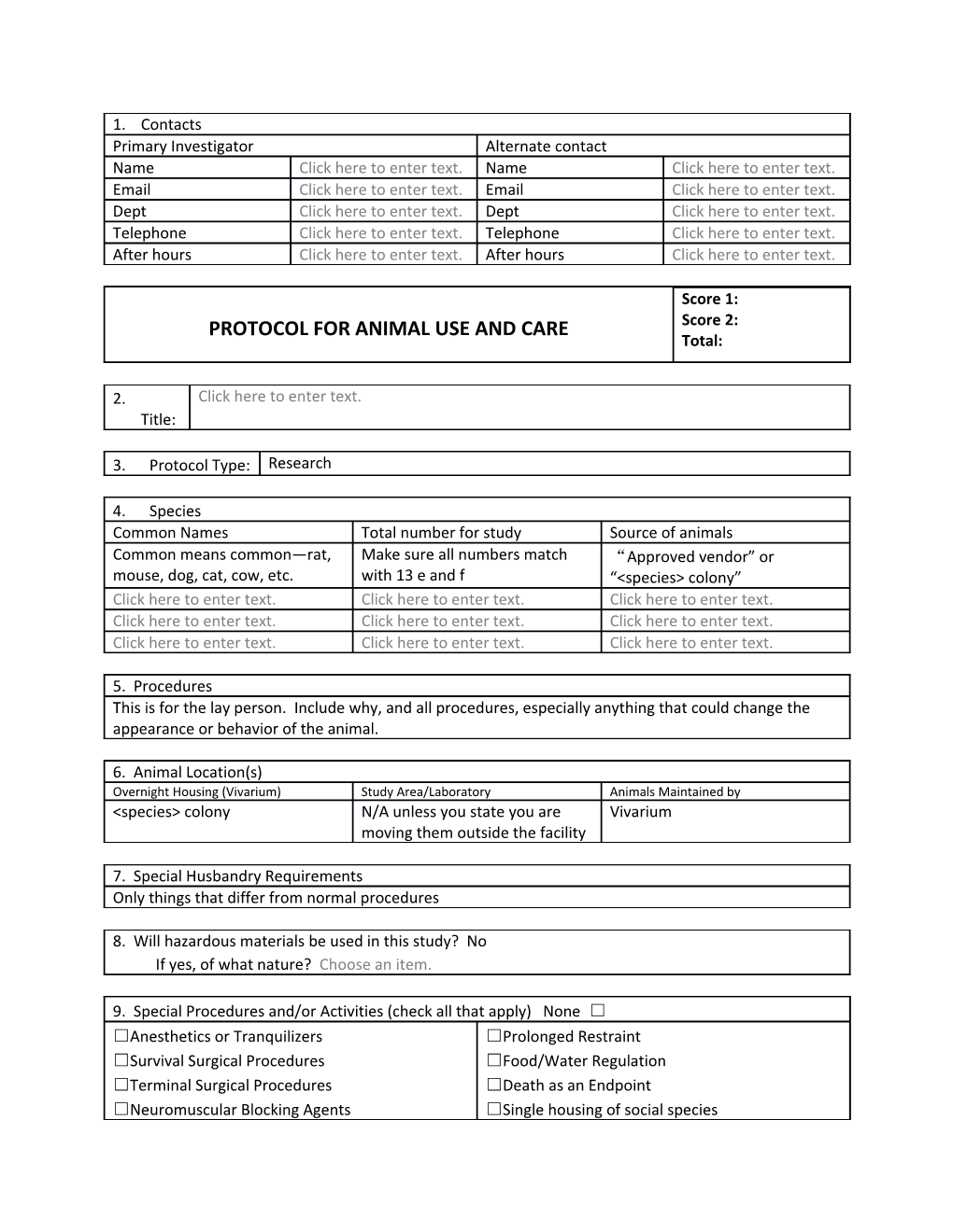 Protocol Type