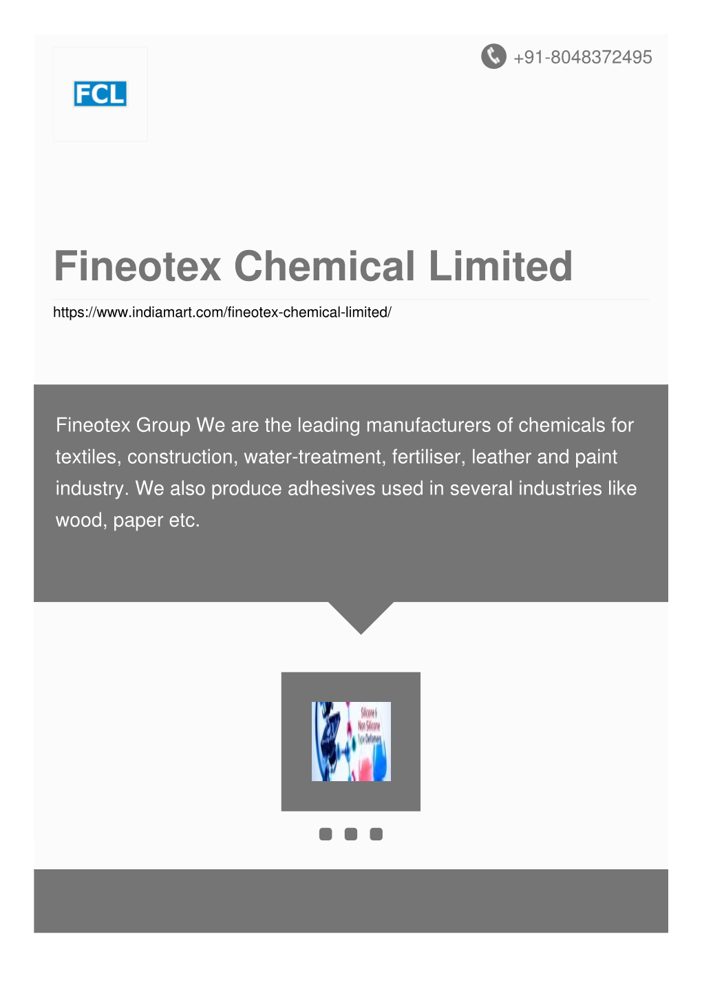 Fineotex Chemical Limited