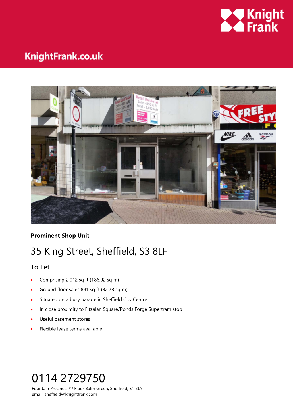 35 King Street, Sheffield, S3 8LF