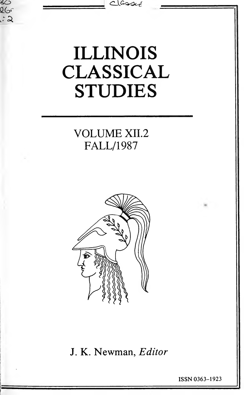 Illinois Classical Studies