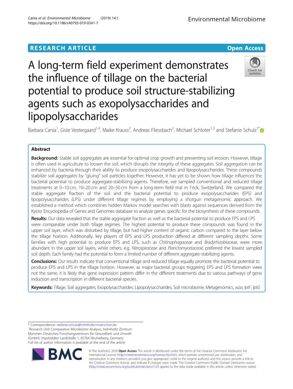 A Long-Term Field Experiment Demonstrates the Influence Of