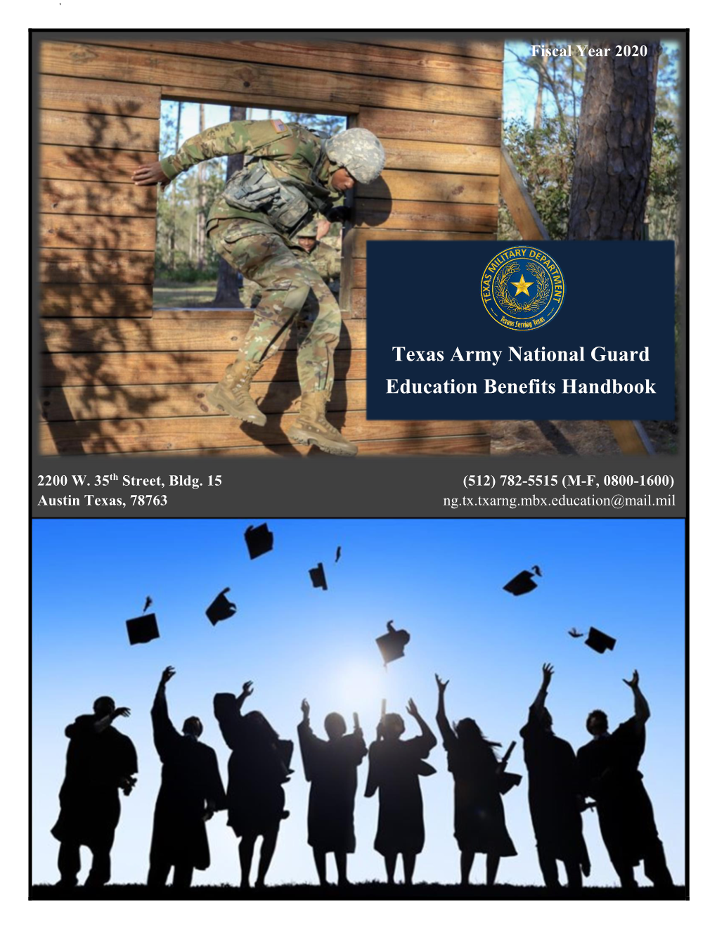 Texas Army National Guard Education Benefits Handbook